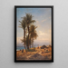 Mediterranes Landschaftsbild - Michael Haubtmann — gerahmtes Bild an der Wand