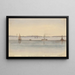 luglio 1846 verso New York dal fiume Raritan - Michael Seymour — quadro incorniciato alla parete