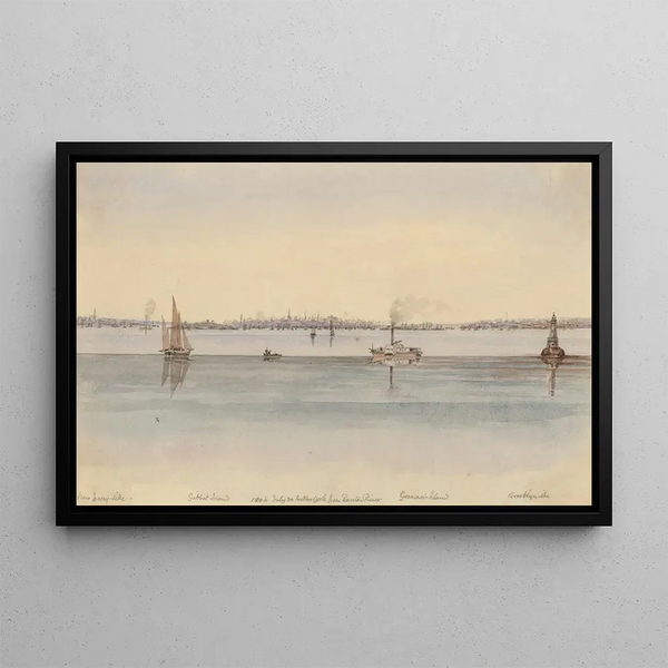 Michael Seymour - 1846 July 30 to New York from Raritan River.webp