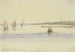 Chester Wharf, 20 miglia a valle di Filadelfia sul Delaware, 27 luglio 1846 - Michael Seymour — vista dell’opera