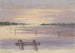 Quitter French Town tête de la baie de Chesapeake route vers Baltimore 26 juillet 1846 Elk River - Michael Seymour — vista dell’opera