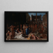 Pest in einer antiken Stadt - Michael Sweerts — gerahmtes Bild an der Wand