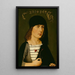 Ein junger Mann - Michael Wohlgemut — gerahmtes Bild an der Wand