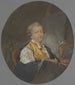 Der Miniaturmaler Peter Adolf Hall - Michel Martin Drolling — Ansicht des Kunstwerks