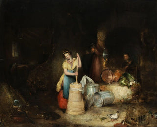 MichelMartin Drolling - The secret delivery of the love letter.webp