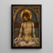 L'Homme de douleurs - Michele Giambono — gerahmtes Bild an der Wand