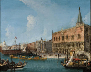 Michele Marieschi - Doges Palace in Venice.webp