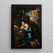 Die bußfertige Maria Magdalena - Michele Rocca — gerahmtes Bild an der Wand