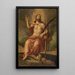 Christus siegreich - Michiel Coxie — gerahmtes Bild an der Wand