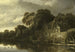 Altes Cottage am Wasser - Michiel van Vries — Ansicht des Kunstwerks
