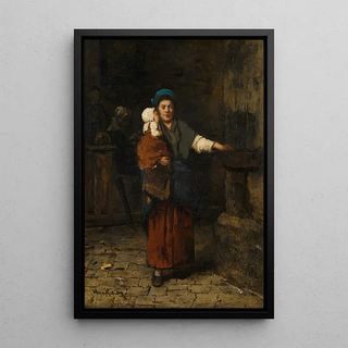 Mihly Munkcsy - Mother and child.webp