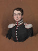 Portrait eines jungen Offiziers - Mikhail Terebenev — Ansicht des Kunstwerks