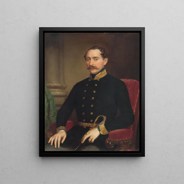 Mikls Barabs - Portrait of an Officer Mikls Barabs.webp