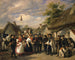 L'Arrivée de la Mariée - Miklós Barabás — Ansicht des Kunstwerks