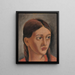 Tête de fille - Mikuláš Galanda — quadro incorniciato alla parete