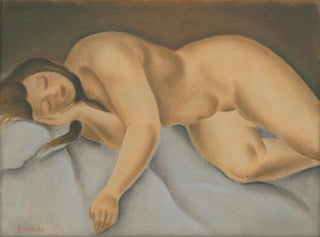 Mikul Galanda - Lying female nude.webp
