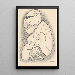 Mikul Galanda - Woman in a scarf.webp