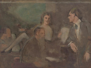 Konzert zu Hause - Milan Thomka Mitrovský — Ansicht des Kunstwerks