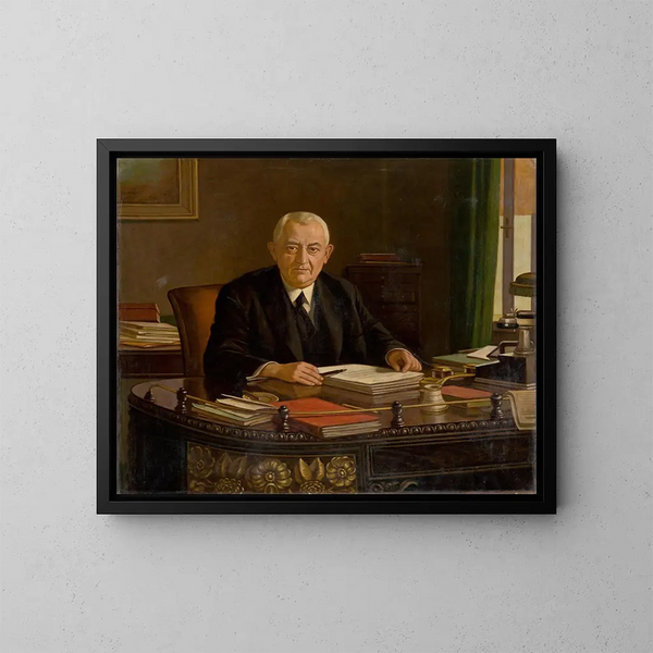 Portrait de Joseph Országh - Milan Thomka Mitrovský — gerahmtes Bild an der Wand