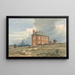 Irmingland Hall Norfolk - Miles Edmund Cotman — framed artwork on a wall