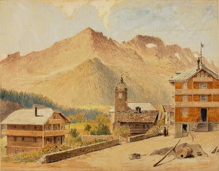 Miner Kilbourne Kellogg - Champery And Mt Bounaveau Switzerland.webp