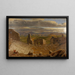 Ruins of Asrum in Asia Minor explored with Layard Sir Henry Layard - Miner Kilbourne Kellogg — framed artwork on a wall