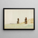 Statuen von Memnon, Theben - Miner Kilbourne Kellogg — gerahmtes Bild an der Wand