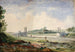 Ponte sospeso sull'Arno vicino alle Cascine Firenze - Miner Kilbourne Kellogg — vista dell’opera