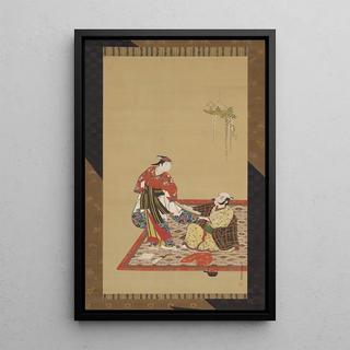Miyagawa Issh - Samurai and Wakashu.webp