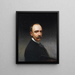 Selbstporträt - Modesto Teixidor y Torres — gerahmtes Bild an der Wand