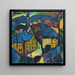 Montjoie Monschau II - Hermann Stenner — framed artwork on a wall