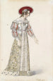 Figurine in costume medievale - Moritz Michael Daffinger — vista dell’opera