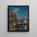 Paesaggio del fiordo - Morten Müller — quadro incorniciato alla parete