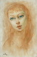 Portrait de Femme - Moïse Kisling — vista dell’opera