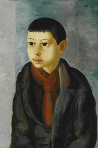 Mose Kisling - Portrait dun jeune garon.webp