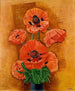 Vase de pavots - Moïse Kisling — Ansicht des Kunstwerks