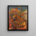 Bambini al gioco e allo sport II - Moses Soyer — quadro incorniciato alla parete
