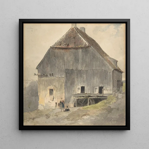 Moulin à eau - Ernst Erwin Oehme
