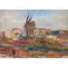 Riproduzione del dipinto Moulin sur la Colline di Montmartre - Pierre-Auguste Renoir