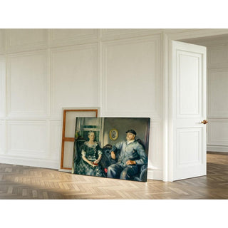 Mr. and Mrs. Phillip Wase - George Wesley Bellows | Reproduction Tableau Décoration murale affiche copie