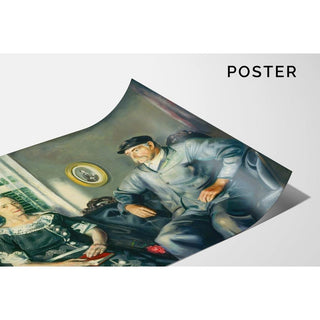 Mr. and Mrs. Phillip Wase - George Wesley Bellows | Reproduction Tableau Décoration murale affiche copie