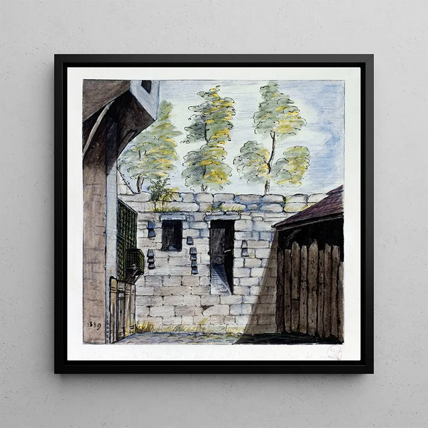 Mur d'enceinte de Philippe Auguste - Alfred Bonnardot