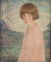 Ritratto di una giovane ragazza - Murray Percival Bewley — vista dell’opera