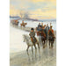 Detail of Napoleon Leading His Army painted by Jan Chełmiński
