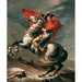Reproduktion des Gemäldes Jacques-Louis David's Napoleon überquert den Großen-Saint-Bierre-Übergang Gemälde
