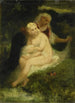 Dopo il bagno - Narcisse Virgile Diaz de la Peña — vista dell’opera