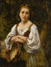 Bohémienne al tamburo - Narcisse Virgile Diaz de la Peña — vista dell’opera