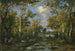 Chioma nel bosco di Fontainebleau - Narcisse Virgile Diaz de la Peña — vista dell’opera