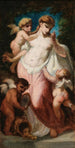 L'Amour et la richesse - Narcisse Virgile Diaz de la Peña — Ansicht des Kunstwerks