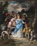 Promenade in blauer Robe - Narcisse - Virgile Diaz de la Peña — Ansicht des Kunstwerks